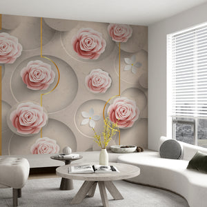  Pink Rose Flowers Wallpaper
