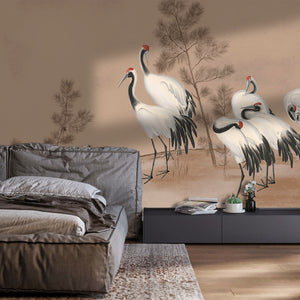  Heron Birds Wall Mural