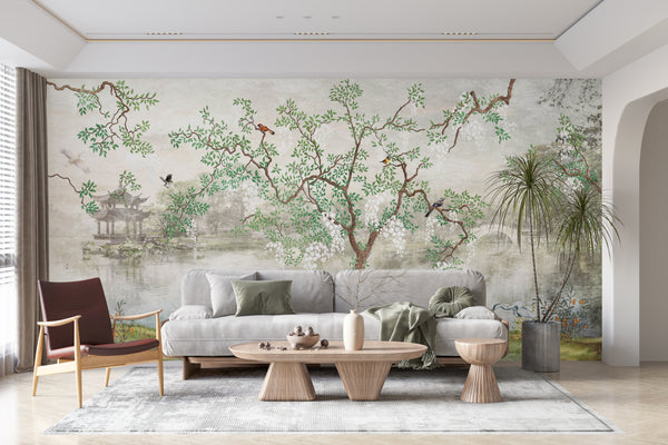 Chinoiserie Wallpaper Mural