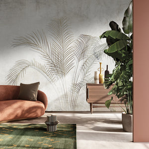 Soft Palm Leaves Wallpaper