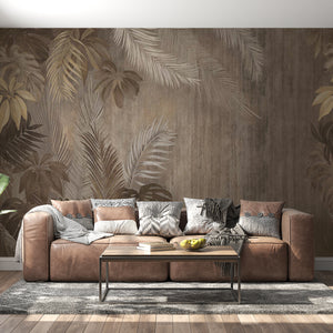 Tropical Leaves Wallpaper Mural