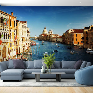 Cityscape Wall Mural -  Provence Venice Canal Wallpaper