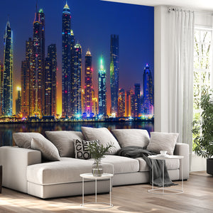 City Murals for Walls -  Landmarks of Dubai Wallpaper