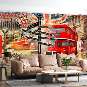 Country Wallpaper for Walls -  London Elements Wallpaper