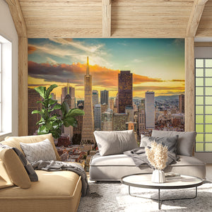 Country Theme Wallpaper -  San Francisco City Buildings Wallpaper