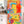 Fridge Wrap Stickers, Retro Flower Refrigerator Wrap, Vintage Coca Cola Fridge Wrap, Hippie Fridge Vinyl Decal Side by Side, Door Skin, Gift Idea, 70's style Artwork