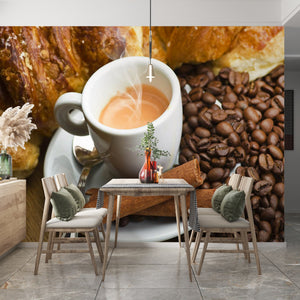 Murals Food | Coffee Murals | Coffee & Cinnamon Kitchen Wall Mural