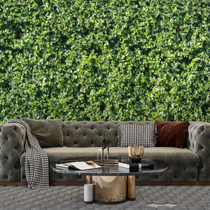 Interior Wall Paper Texture | Green Plants Texture Wallpaper