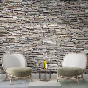 Interior Wall Paper Texture | White Brick Wallpaper