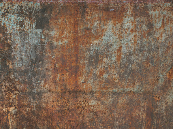 Texture Wallpaper, Non Woven, Abstract Rusty Metal Texture Wall Mural, Metal sheet  Wallpaper