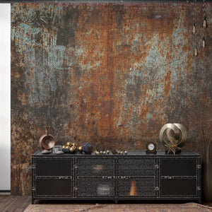 Texture Wallpaper for Walls | Abstract Rusty Metal Texture Wall Mural