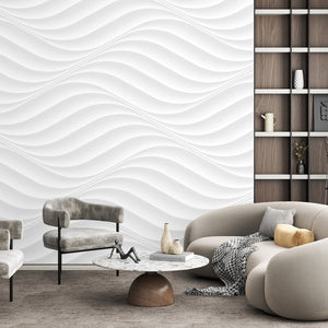 Texture Wallpaper for Walls | White Abstract Wallpaper