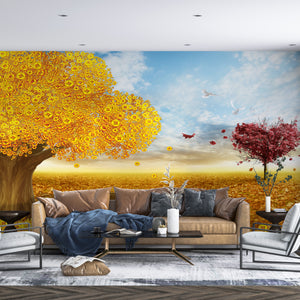  Golden Money Tree Wallpaper