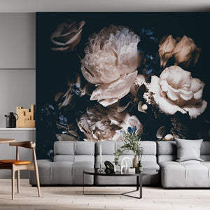  Dark Floral Wallpaper
