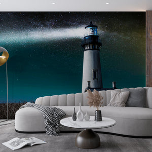  Night Lighthouse Wallpaper