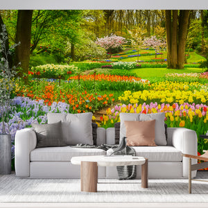  Colorful Flower Garden Wallpaper