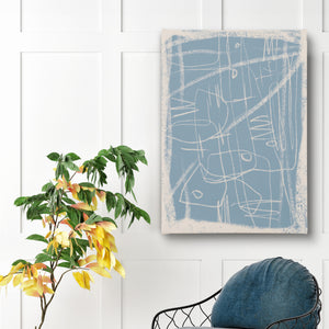 Canvas Wall Art | Abstract Scribble Lines Wall Poster