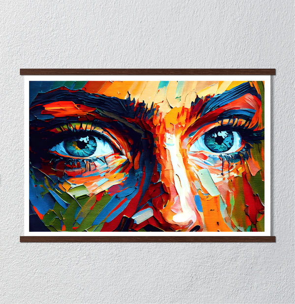 Canvas Wall Art, "The Look" Wall Poster