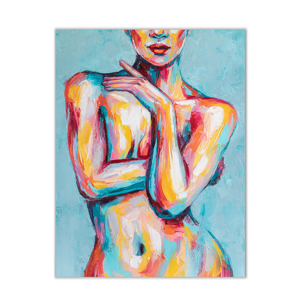 Canvas Wall Art, Abstract Woman, Body Wall Poster