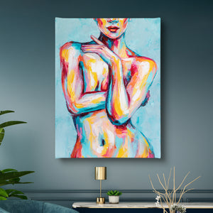 Canvas Wall Art - Abstract Woman