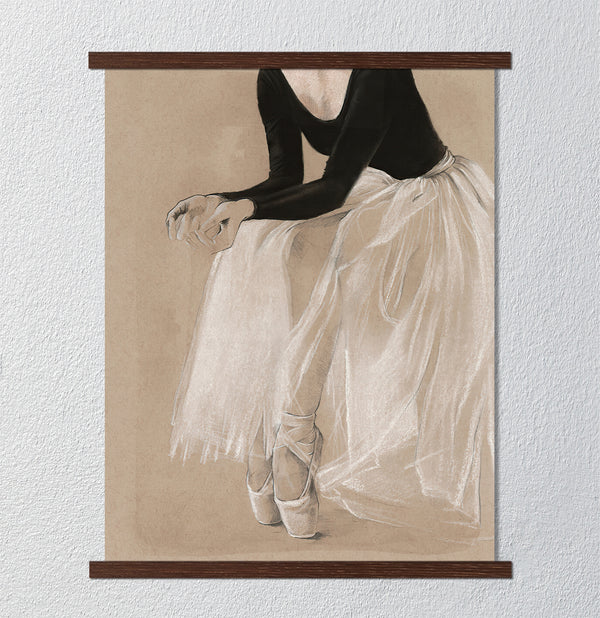 Canvas Wall Art, Ballerina, Wall Poster