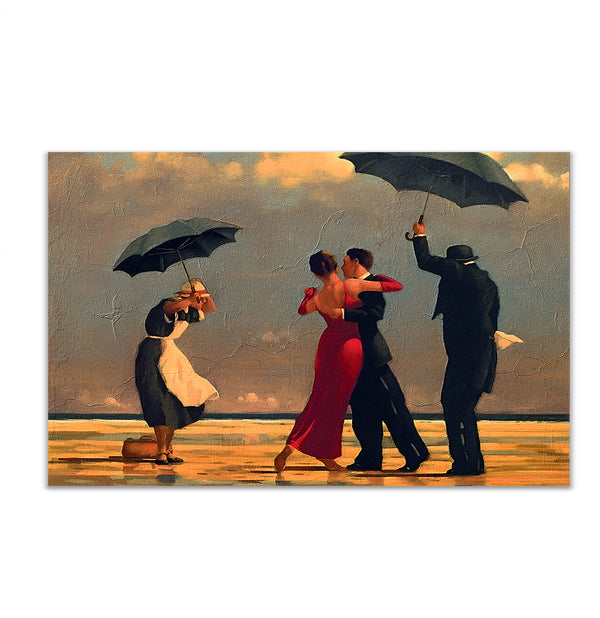 Canvas Wall Art, "The Singing Butler" - Jack Vettriano, Wall Poster