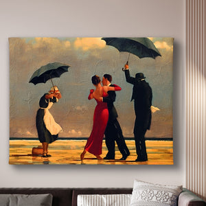 Canvas Wall Art - "The Singing Butler" - Jack Vettriano