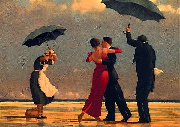 Canvas Wall Art, "The Singing Butler" - Jack Vettriano, Wall Poster