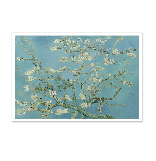 Canvas Wall Art, "Blooming Almond Branches" Vincent van Gogh, Wall Poster