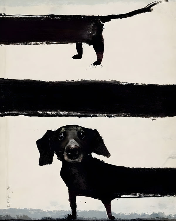 Canvas Wall Art, Art of Dog, Wall Poster