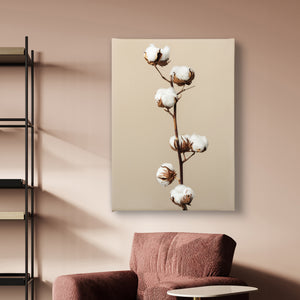 Canvas Wall Art  -  Dry Cotton Branch