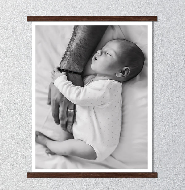 Canvas Wall Art, Dad Hands, Wall Poster