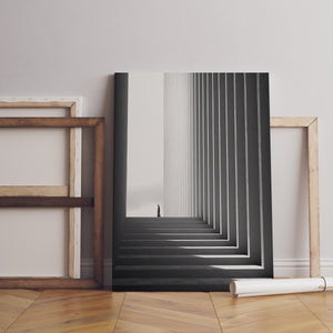 Wall Art - Black & White Symmetry