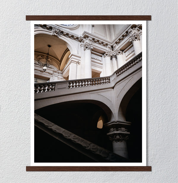 Canvas Wall Art, Arhitecture of Museum, Wall Poster