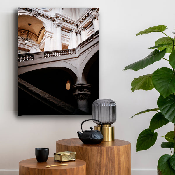 Canvas Wall Art, Arhitecture of Museum, Wall Poster