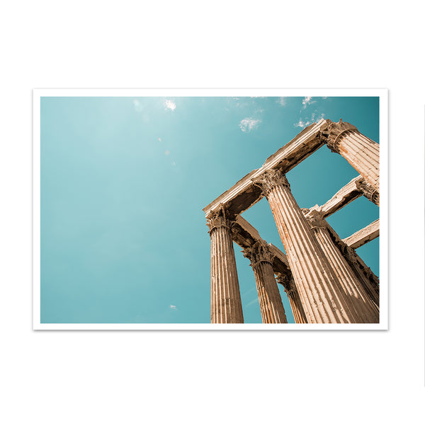 Canvas Wall Art, Architecture of Athens Acropolis, Wall Poster