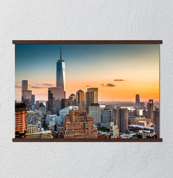 Canvas Wall Art, New York, Skyscrapers, Wall Poster