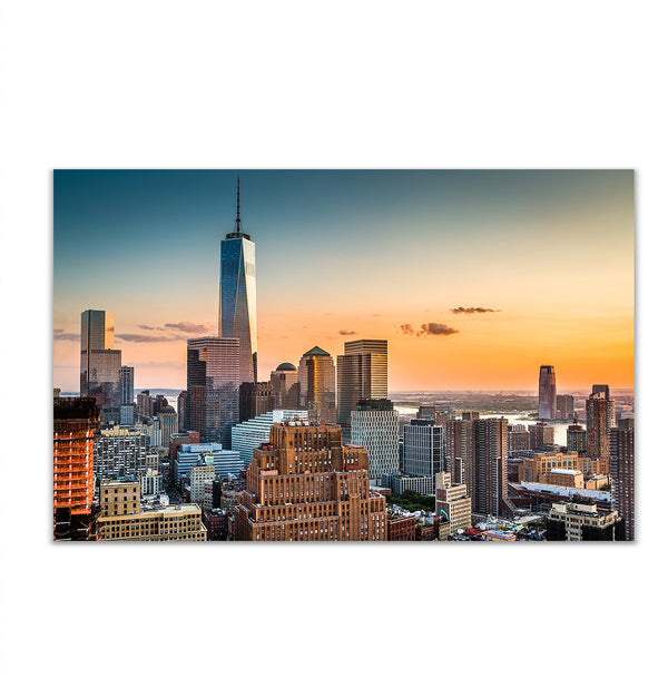 Canvas Wall Art, New York, Skyscrapers, Wall Poster