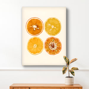 Canvas Wall Art - Orange Citrus