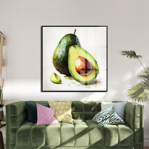 Wall Art - Oil Painting Avocado