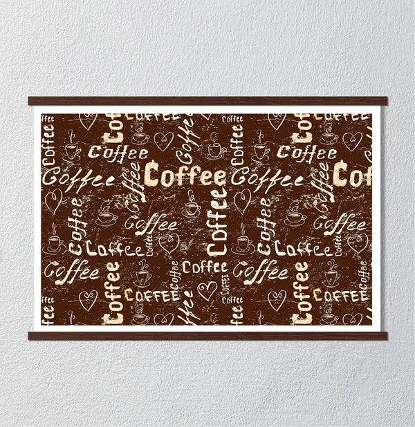 Canvas Wall Art, Brown Coffee , Wall Poster