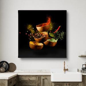 Canvas Wall Art - Explosion of Spices
