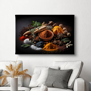 Canvas Wall Art - Colorful Spices