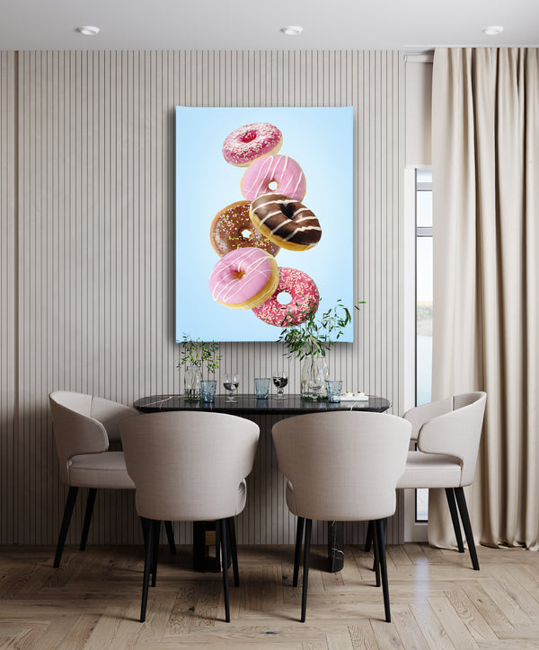 Canvas Wall Art, Donuts, Wall Poster
