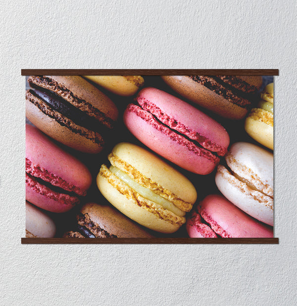 Canvas Wall Art, Soft Color Macarons , Wall Poster, Wall Poster