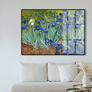 Wall Art - Purple Irises – Vincent van Gogh Wall Poster