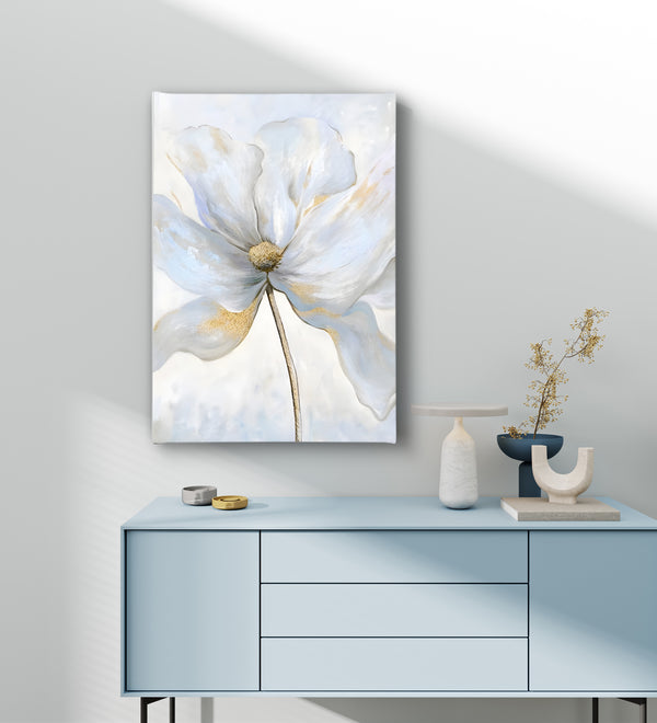 Canvas Wall Art, Painted Large Flower Wall Poster