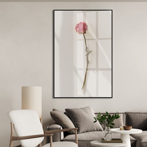 Wall Art - Dried Pink Peony Flower Wall Poster