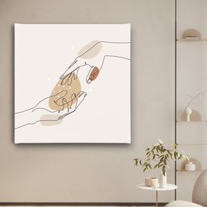 Canvas Wall Art - The Hands