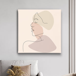 Canvas Wall Art - Woman Face